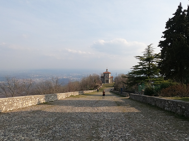Sacro Monte di Varese, panorama sulla Quattordicesima Cappella