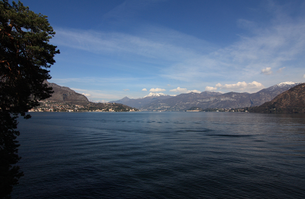 Panorama sul lago dalla Villa