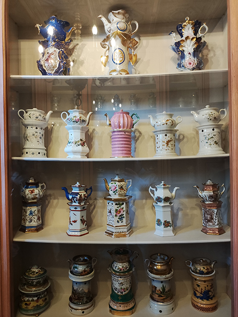 Villa della Porta Bozzolo, i recipienti in ceramica