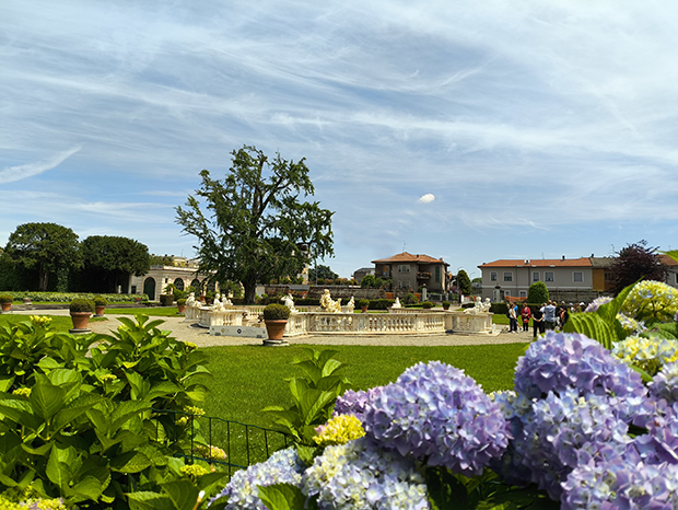 Villa Borromeo Visconti Litta a Lainate (Mi), parte esterna del Giardino