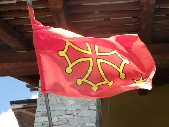 La bandiera simbolo delle Valli Occitane