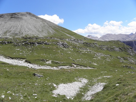 L'ampia Alpe di Puez